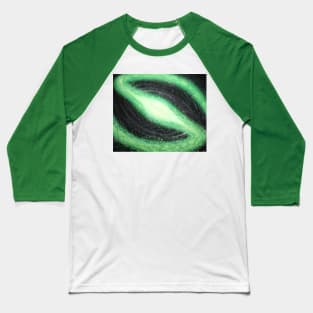 Green galaxy Baseball T-Shirt